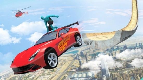 超级英雄巨型坡道手机版